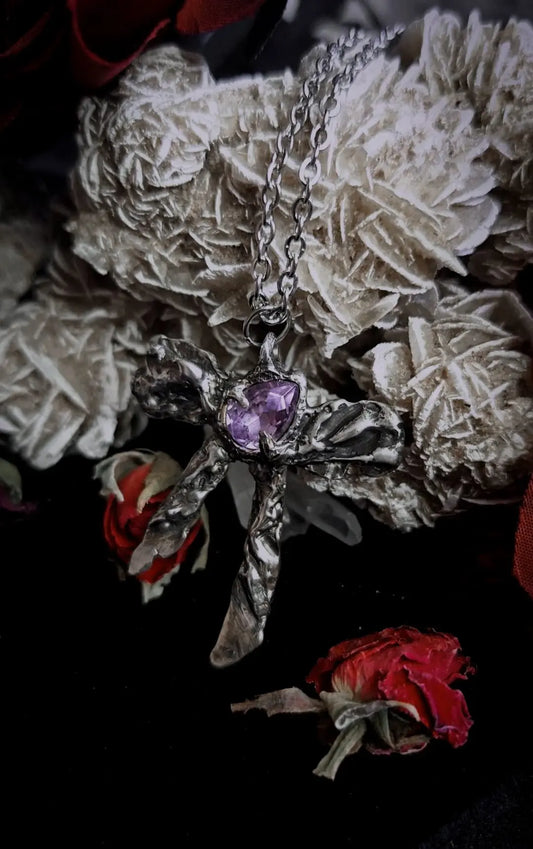 Violet Relic Necklace - Book of Kissu