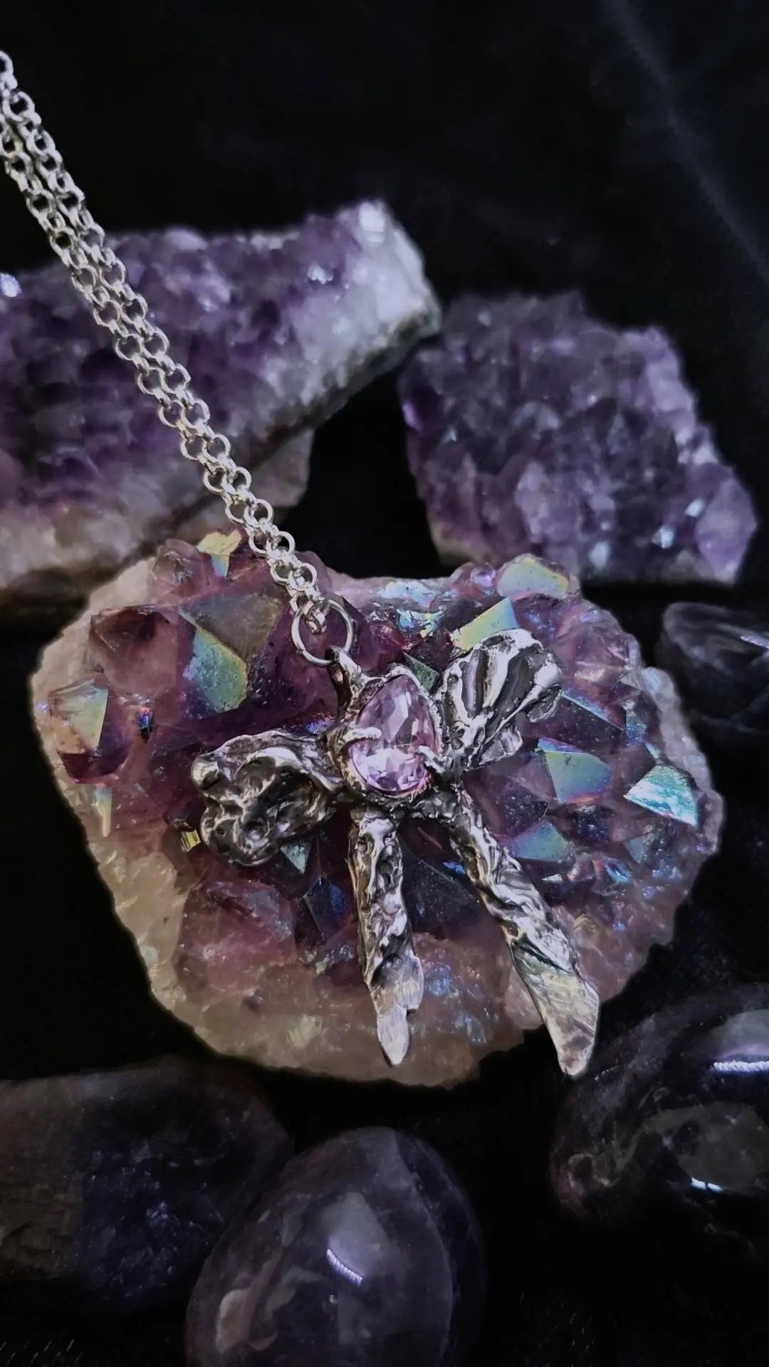 Violet Relic Necklace - Book of Kissu