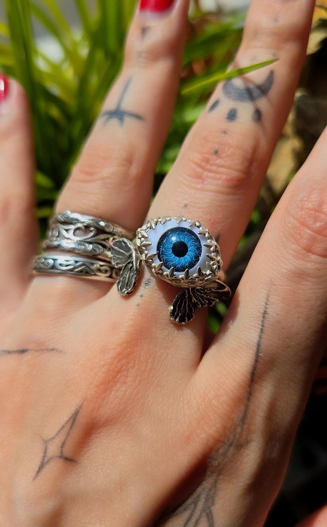 Blue Eye Ring