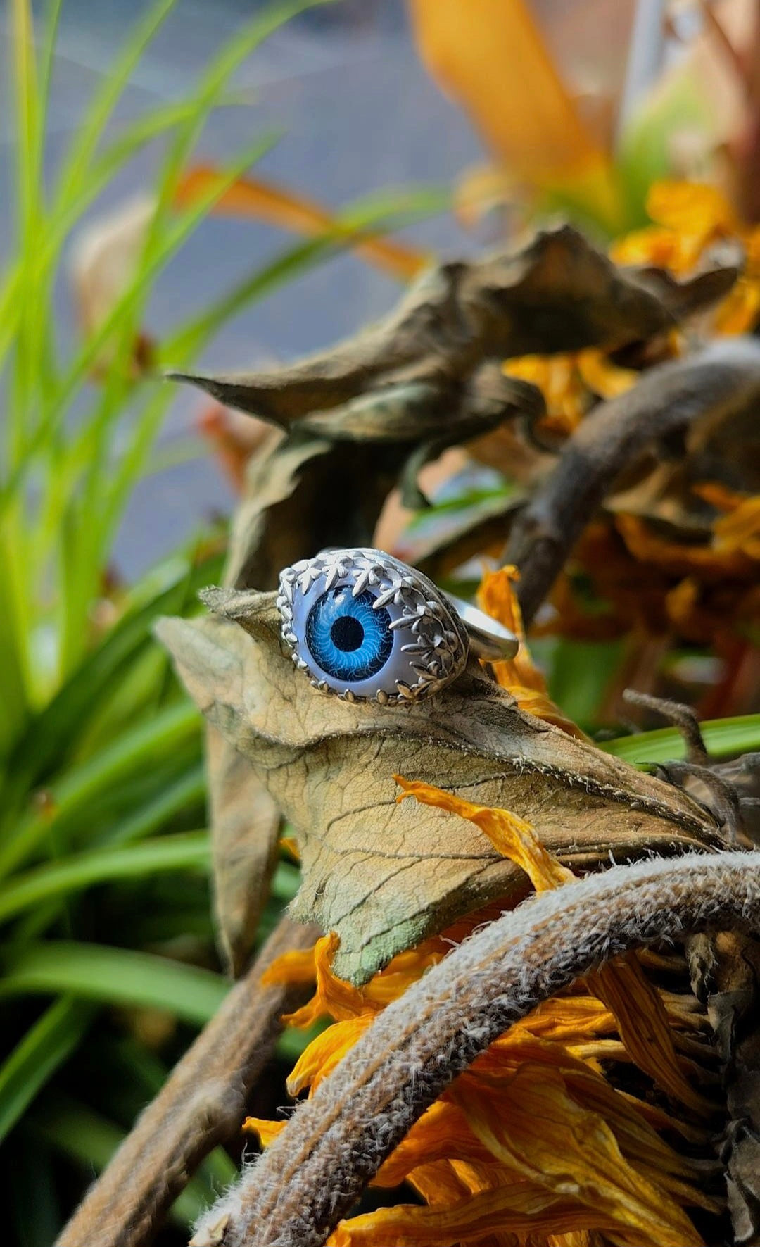 Blue Eye Ring