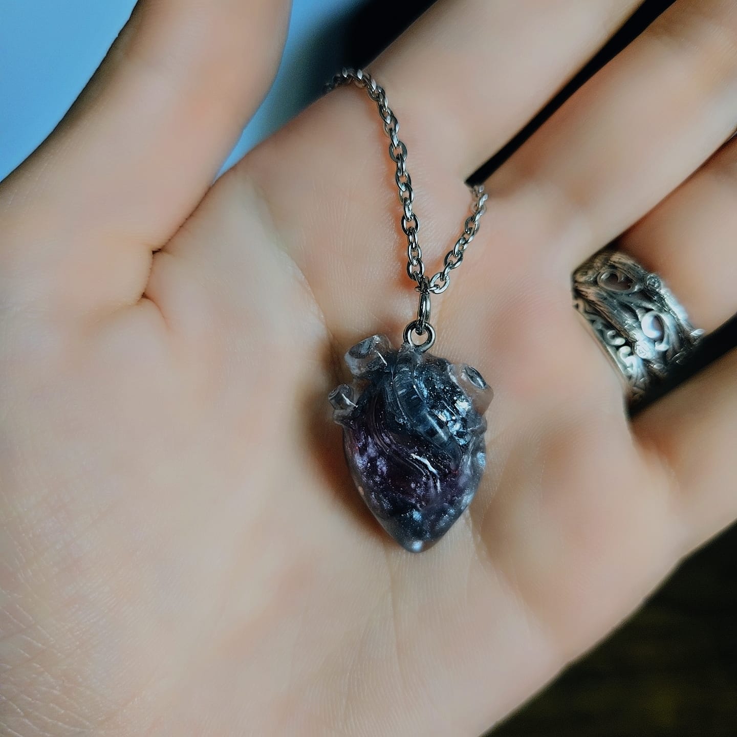 Purple Explosion Necklace - Book of Kissu