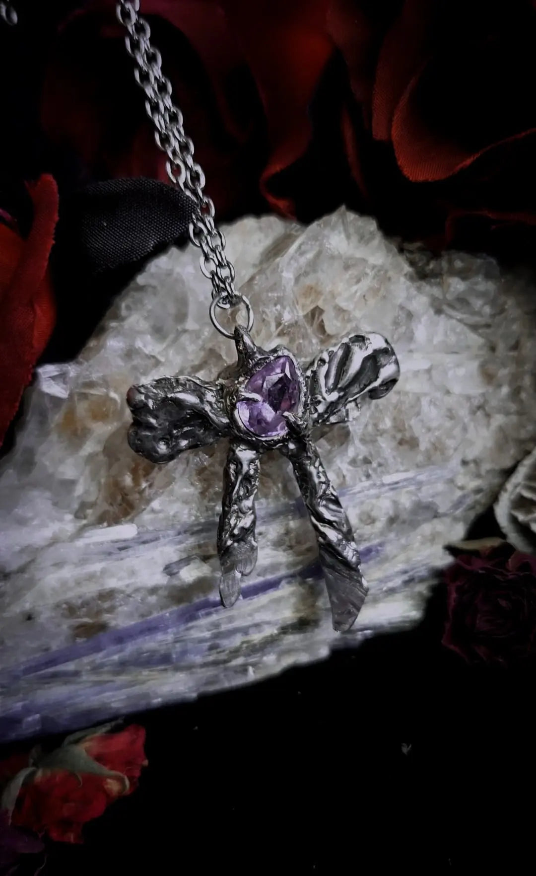 Violet Relic Necklace - Book of Kissu