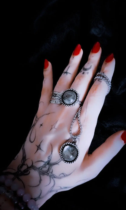 Custom Round Memorial Ring - Book of Kissu