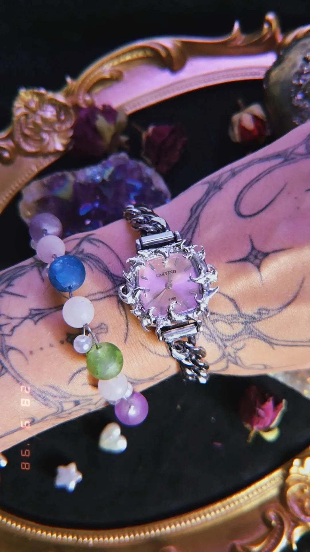 Curly Pink watch - Book of Kissu