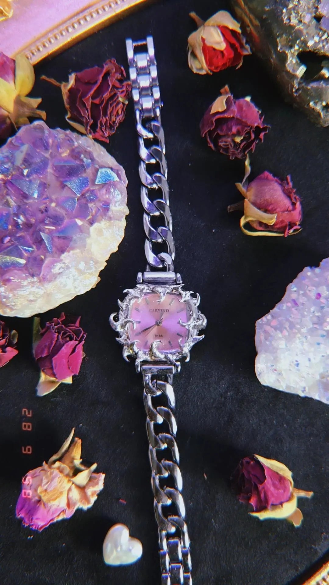 Curly Pink watch - Book of Kissu