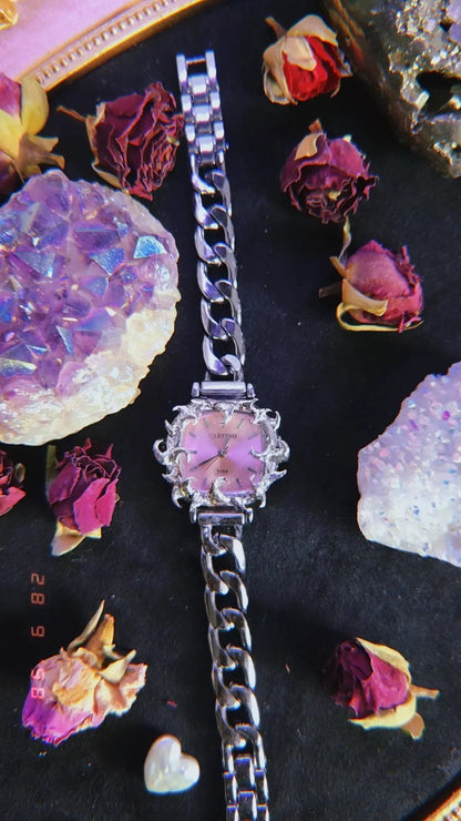 Curly Pink watch - Book of Kissu