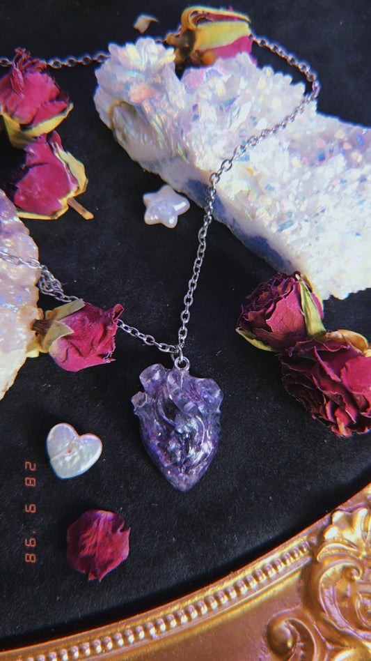 Purple Poison Necklace