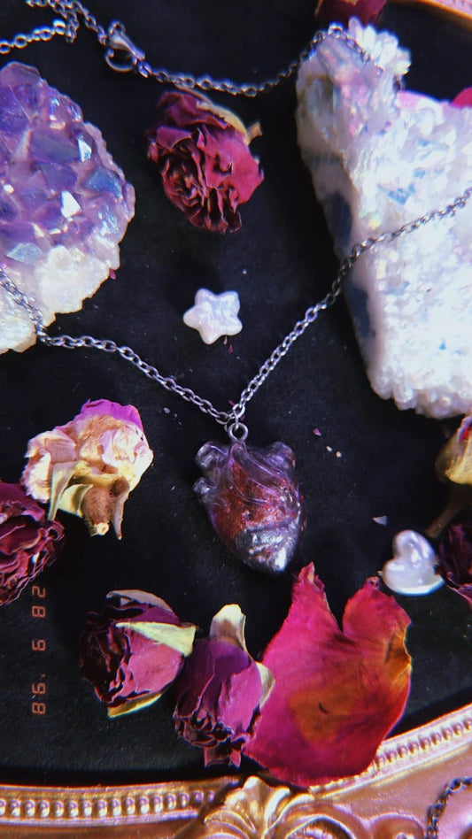 Reddish Metal Necklace