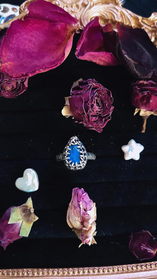 Labradorite Fire Ring