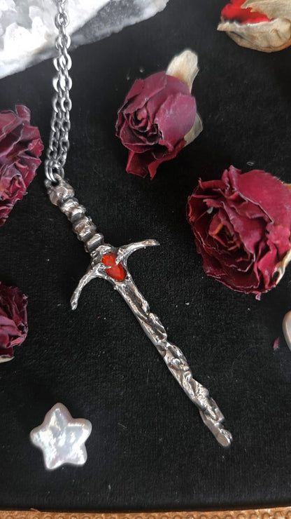 Crimsword Pendant Book of Kissu