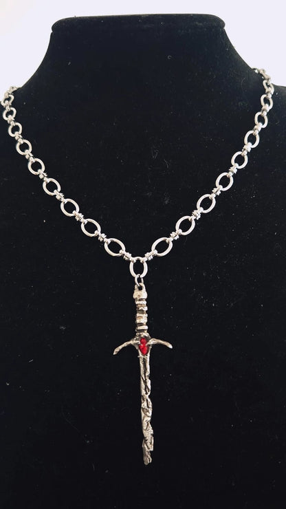 Crimsword Pendant Book of Kissu