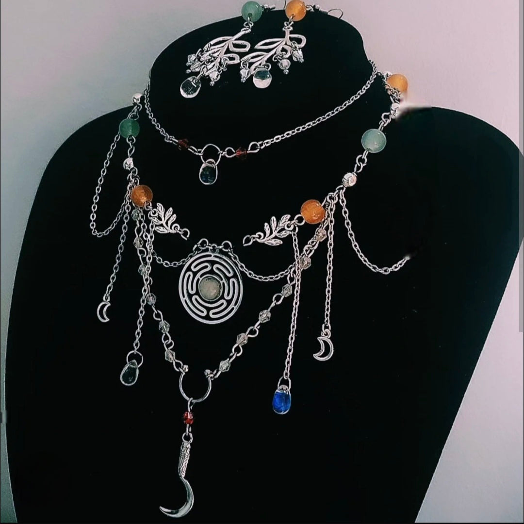 Hades necklace, melinoe necklace, goddess necklace
