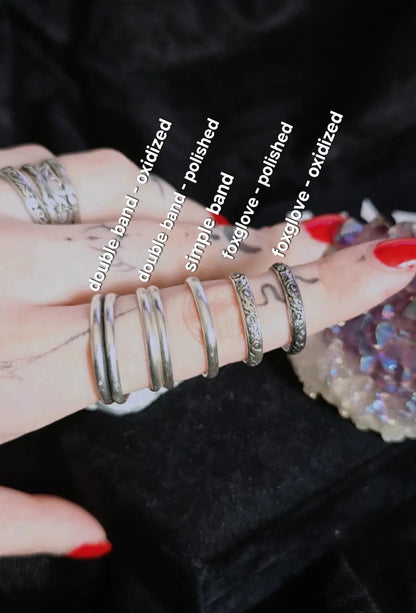 Stackable Rings - Book of Kissu