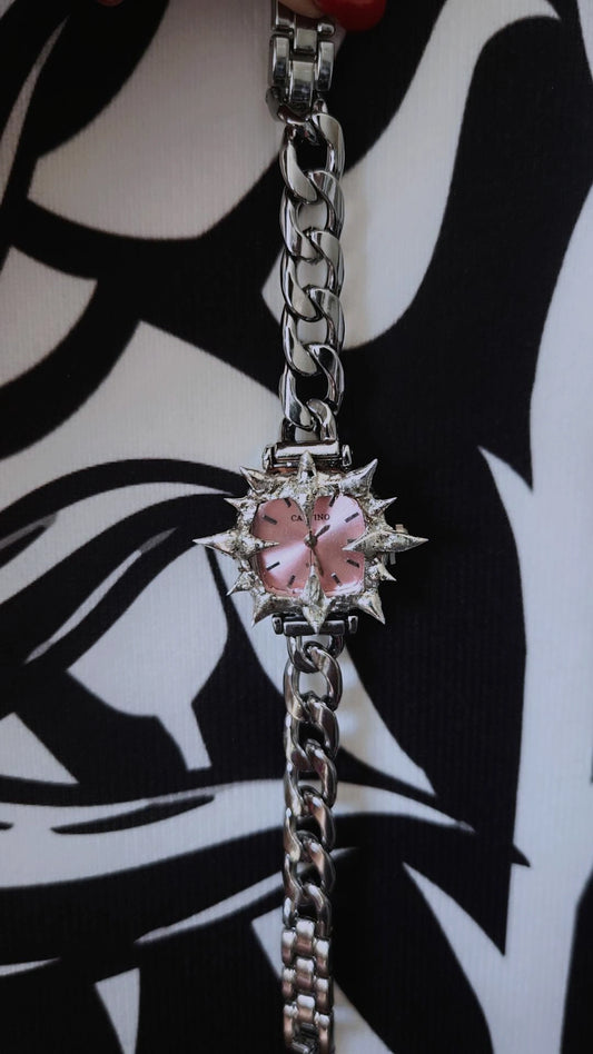 Pink Square watch